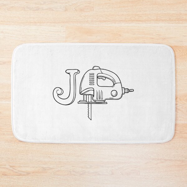 Item preview, An illustration of Jigsaw blade with letter J beside it designed and sold by rasagamastore.
