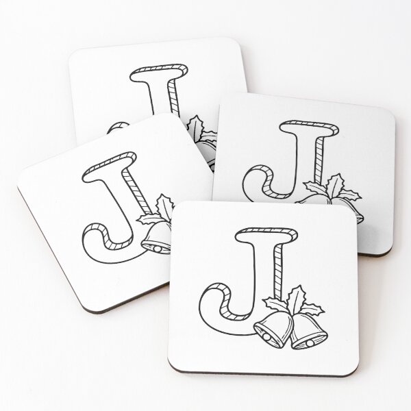 Item preview, An illustration of Jingle bell with letter J beside it designed and sold by rasagamastore.