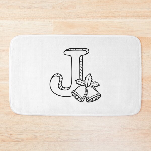 Item preview, An illustration of Jingle bell with letter J beside it designed and sold by rasagamastore.