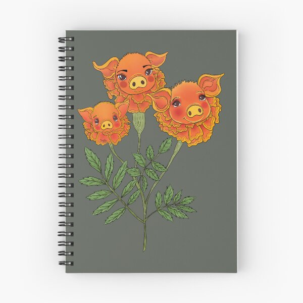 Item preview, Maripigs - Pig and Marigolds Animal-Flower Hybrid  designed and sold by Marguerite Artistry.