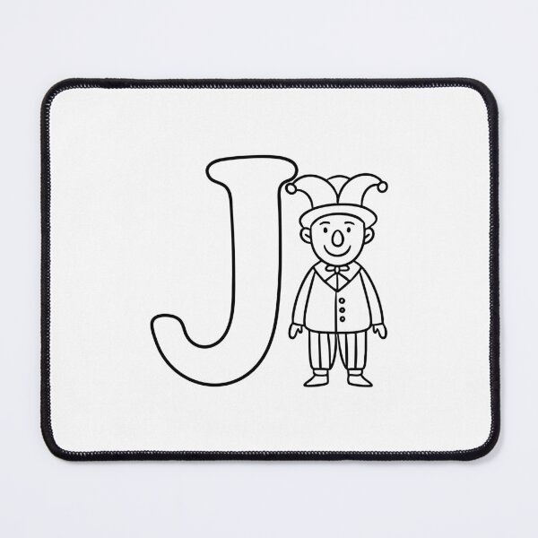 Item preview, An illustration of Joker with letter J beside it designed and sold by rasagamastore.