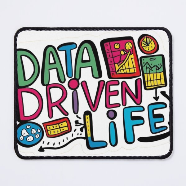 Item preview, It's a Data Driven Life  designed and sold by Forest Aura Vibes.