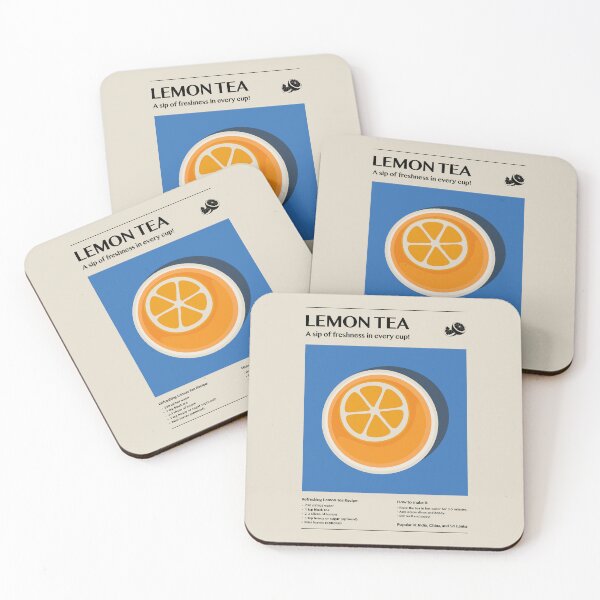 Item preview, Lemon Tea is a burst of citrus freshness designed and sold by Drawings Project.