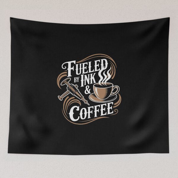 Item preview, Fueled by Ink & Coffee designed and sold by MagicWander.