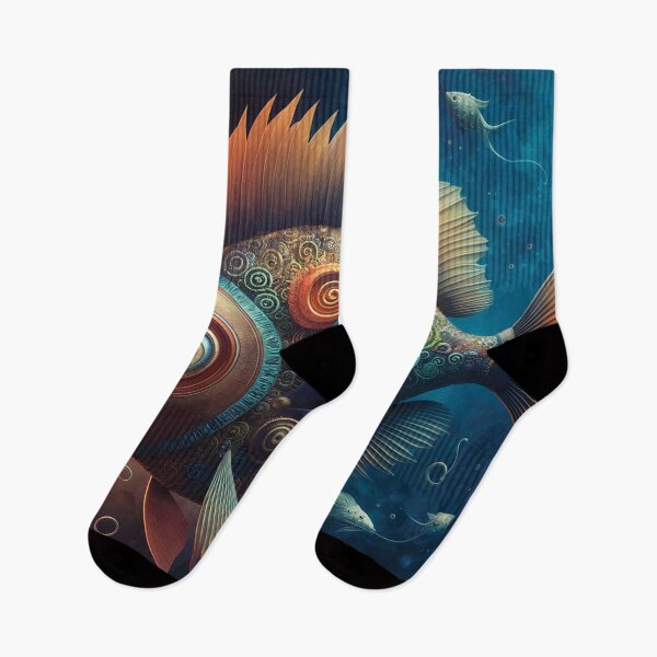 Artikelvorschau, Surreale Fischkunst entworfen und verkauft von Random Designs.