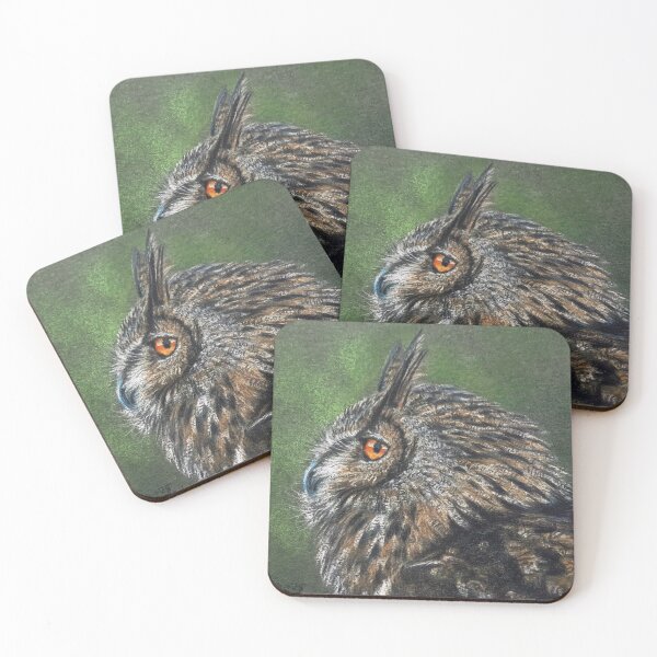Item preview, Eurasian Eagle Owl designed and sold by BeckyKidus.