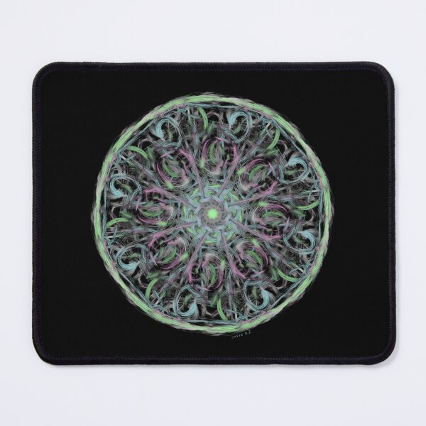 Item preview, Pastel mandala - Black background designed and sold by Josephine Ethereal.