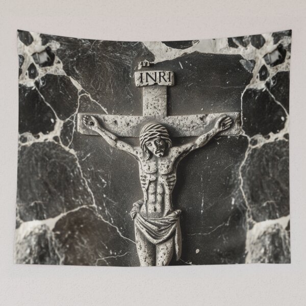 Item preview, The Crucifixion – Jesus on the Cross Religious Art designed and sold by Nicholas Panek.