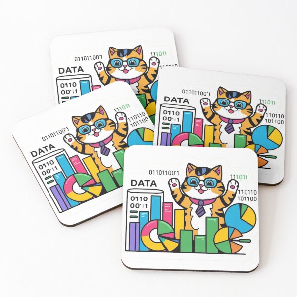Item preview, Cats Data Driven Life designed and sold by Forest Aura Vibes.