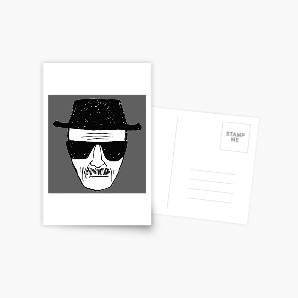 Breaking Bad Walter White Heisenberg face Sticker
