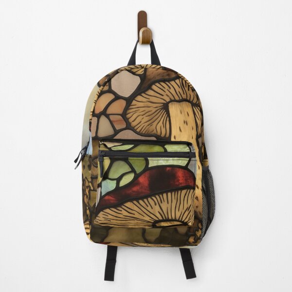 Item preview, Mushrooms in Stained Glass designed and sold by RedHandedOD.