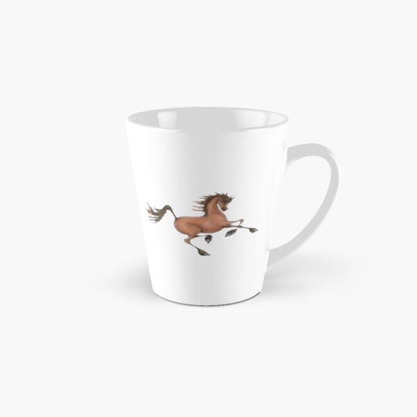 Aperçu de l'œuvre Cheval sauvage alezan au galop créée et vendue par Annabethoria.