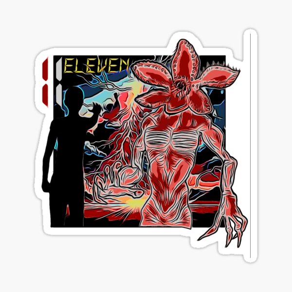 Item preview, Eleven kills the Demogorgon designed and sold by 7JoDesign.