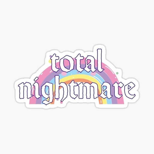 Item preview, Total Nightmare designed and sold by junkyardcollage.