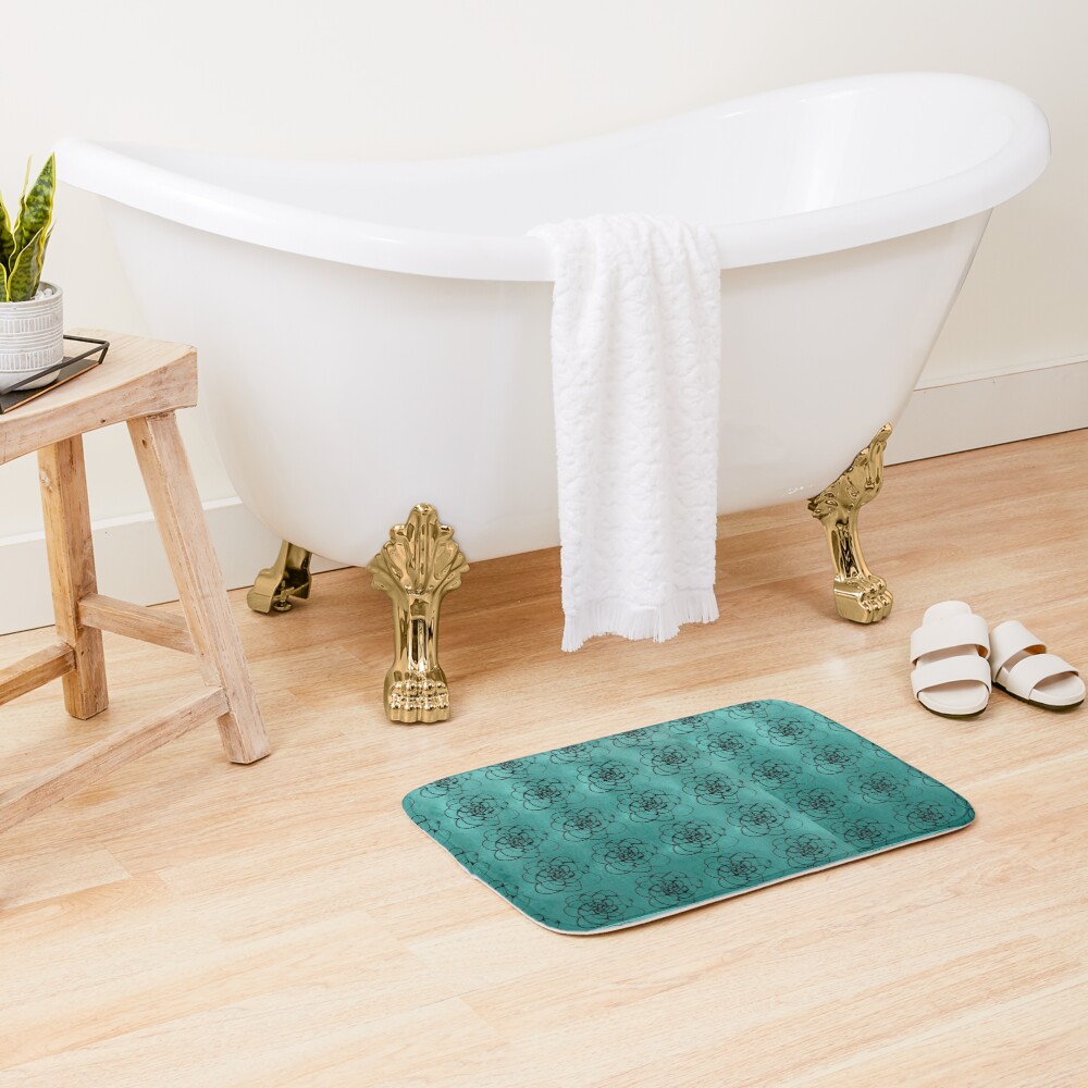 Item preview, Bath Mat designed and sold by BomShellsDesign.