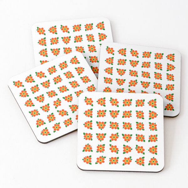 Item preview, Cute Orange Flowers designed and sold by WordyDreams.