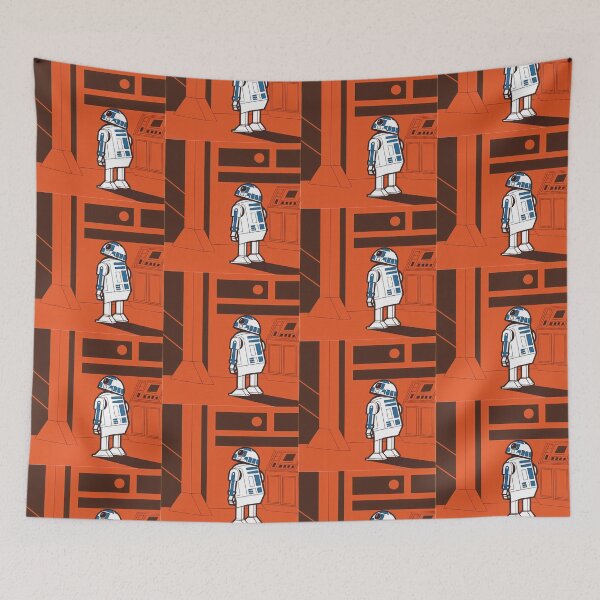 Item preview, Robot Line Art Illustrations Daily Life Colors Design designed and sold by ART ATTACK ZONE.
