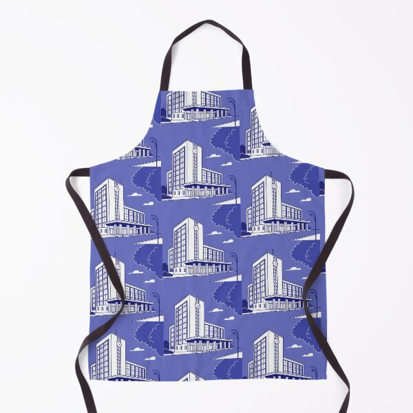 Item preview, Building Blue Art Illustrations Daily Life Colors Design designed and sold by ART ATTACK ZONE.