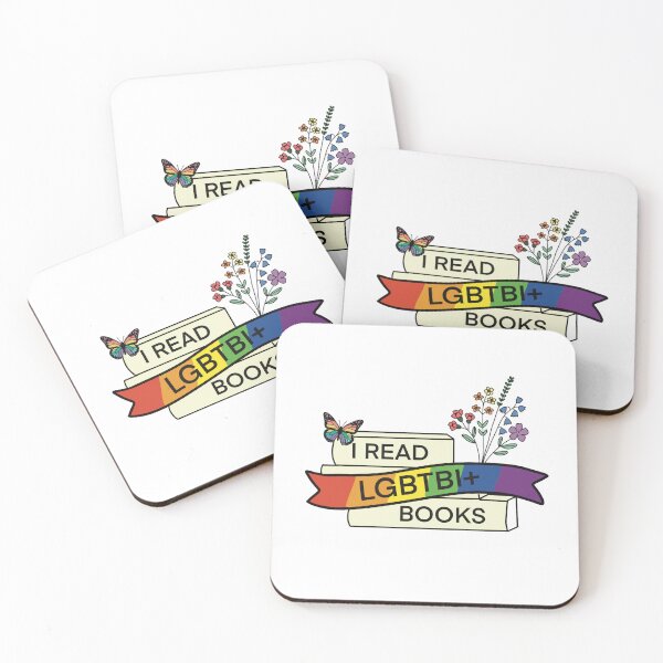 Item preview, I read LGBT+ books designed and sold by CheylaDesigns.