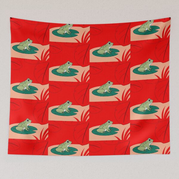 Item preview, Frog Art Illustrations Daily Life Colors Design designed and sold by ART ATTACK ZONE.