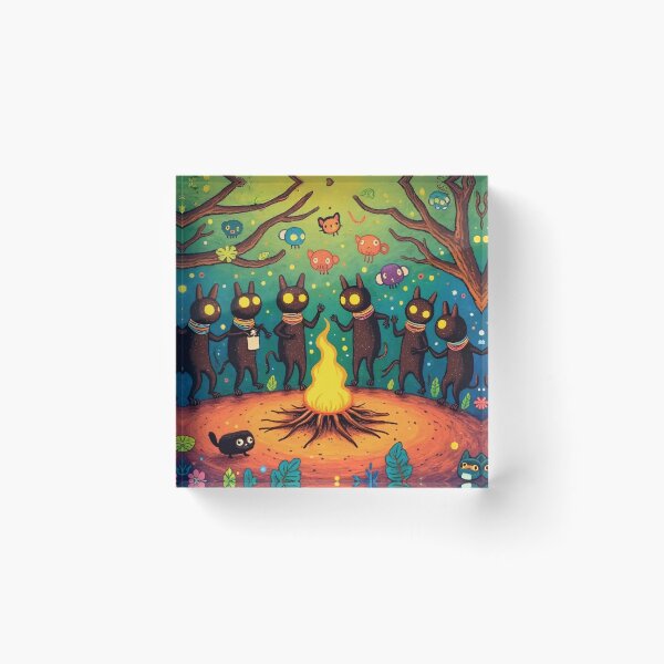 Item preview, «Secret gathering in the deep jungle» designed and sold by Tecno-Art-Land.