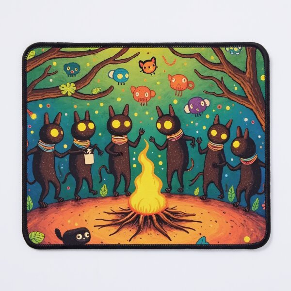 Item preview, «Secret gathering in the deep jungle» designed and sold by Tecno-Art-Land.