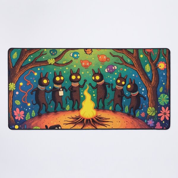 Item preview, «Secret gathering in the deep jungle» designed and sold by Tecno-Art-Land.