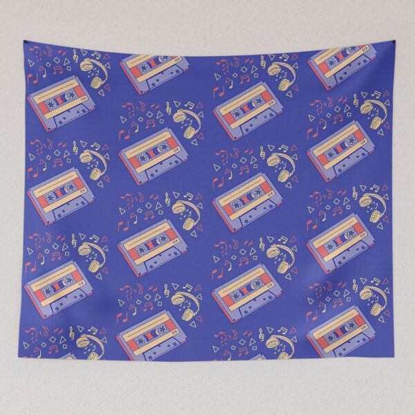 Item preview, Mixtape Music Art Illustrations Daily Life Colors Design designed and sold by ART ATTACK ZONE.