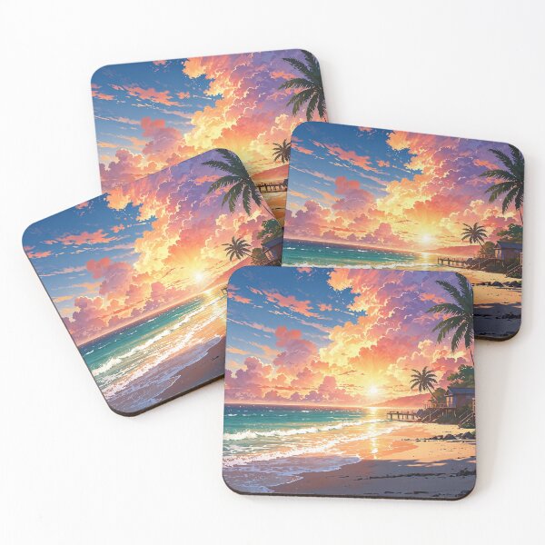 Item preview, Tropical Haven at Dawn designed and sold by The Ravens Tome.