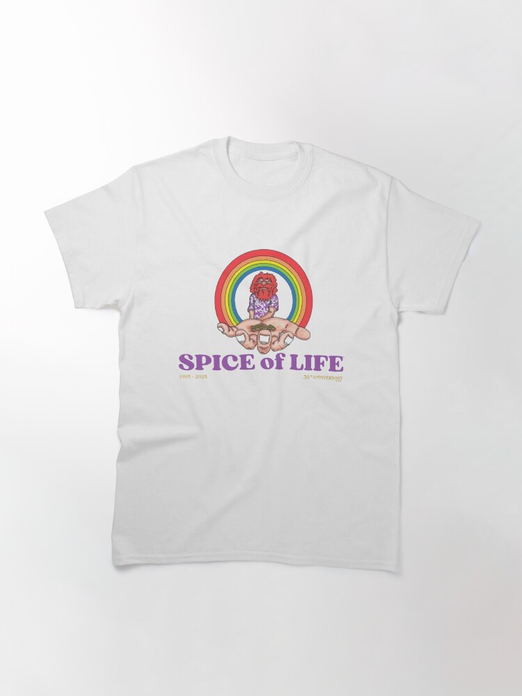 Thumbnail 3 of 7, Classic T-Shirt, Spice of Life™ 30th Anniversary Edition 1995 - 2025 designed and sold by Breeder-Steve.