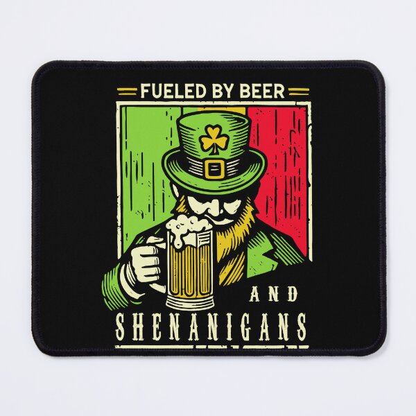 Item preview, St. Patrick's Day Funny Hut Bier Kleeblatt Fun designed and sold by LuminOrb.