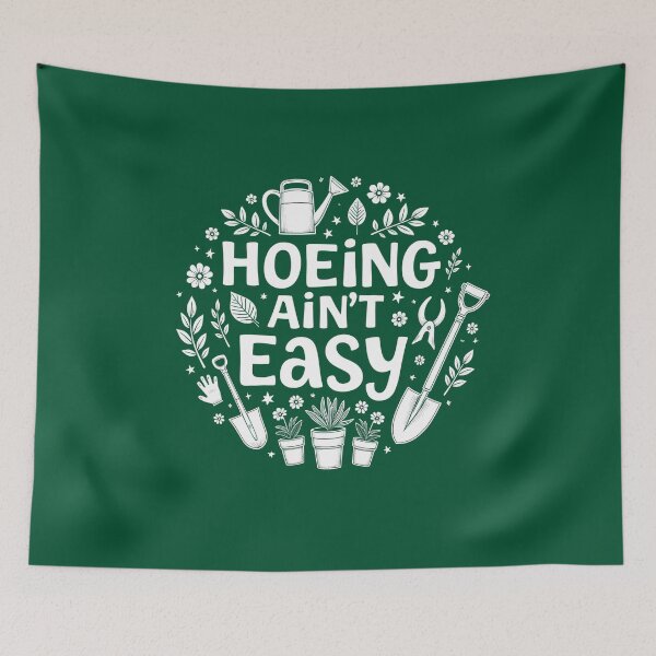 Item preview, Hoeing Ain't Easy - Gardener designed and sold by VinsendDraconi.