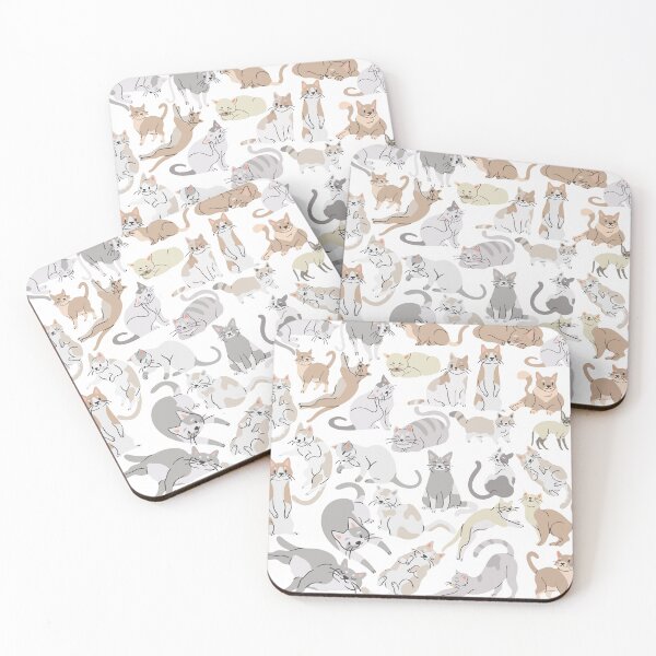 Item preview, Calm Cats designed and sold by Nonexistent Hummingbirds.