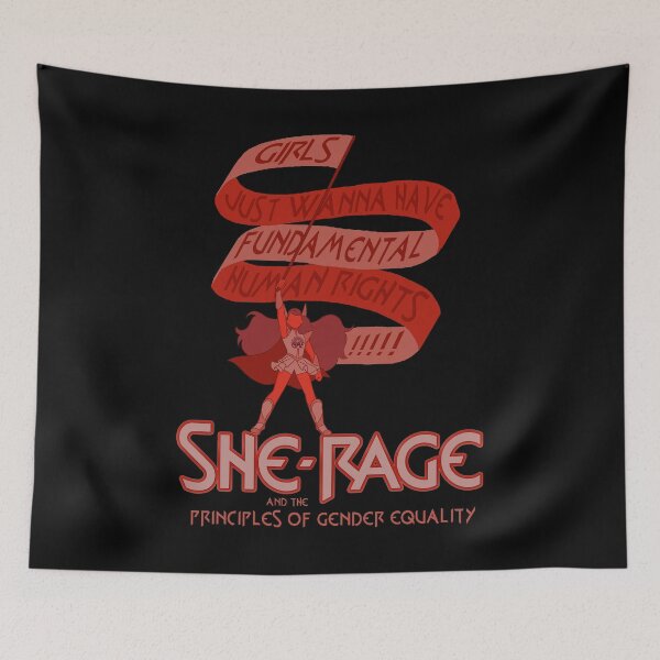Item preview, She-Rage and the Principles of Gender Equality designed and sold by Global Rainbow Engineers.