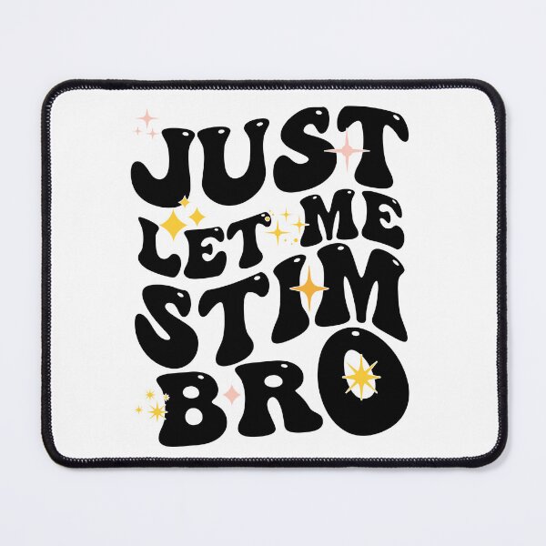Item preview, Just Let Me Stim - Groovy wavy - Autistic Girl Boy designed and sold by Smix Pixels.