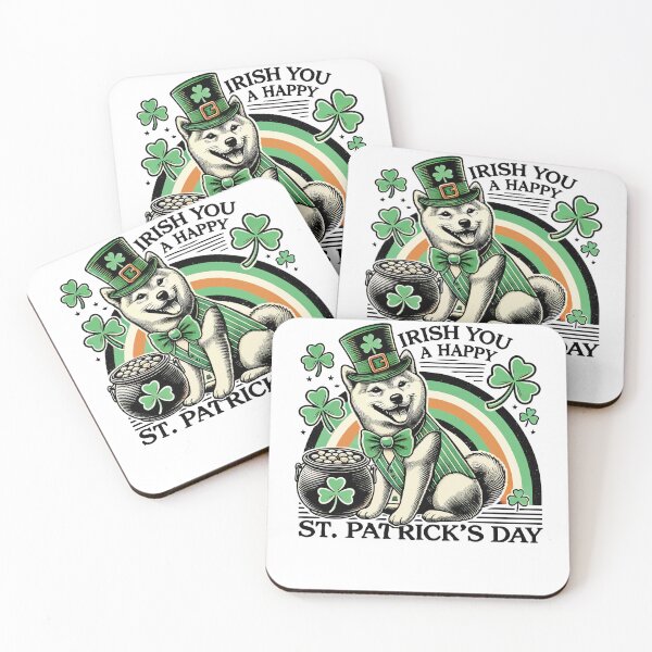 Item preview, Happy St. Patrick's Day Hund designed and sold by LuminOrb.