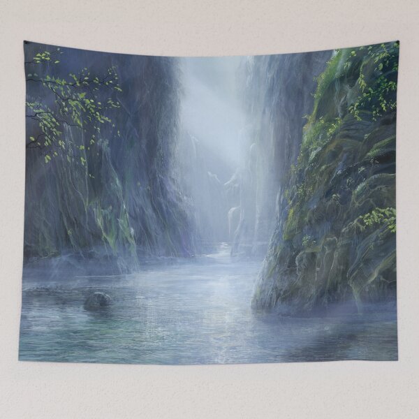 Item preview, The Flow of Time - Waterfall designed and sold by art paintings.