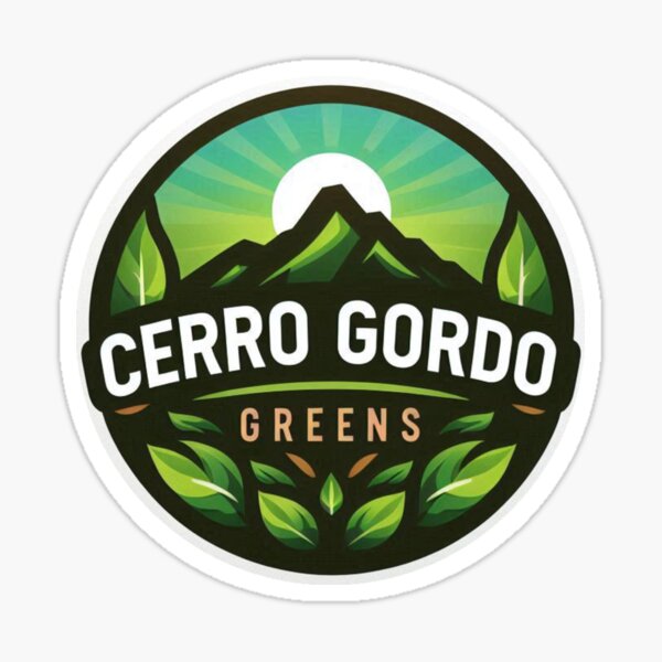 Item preview, Cerro Gordo Greens - official logo designed and sold by Ahicar Cruz.