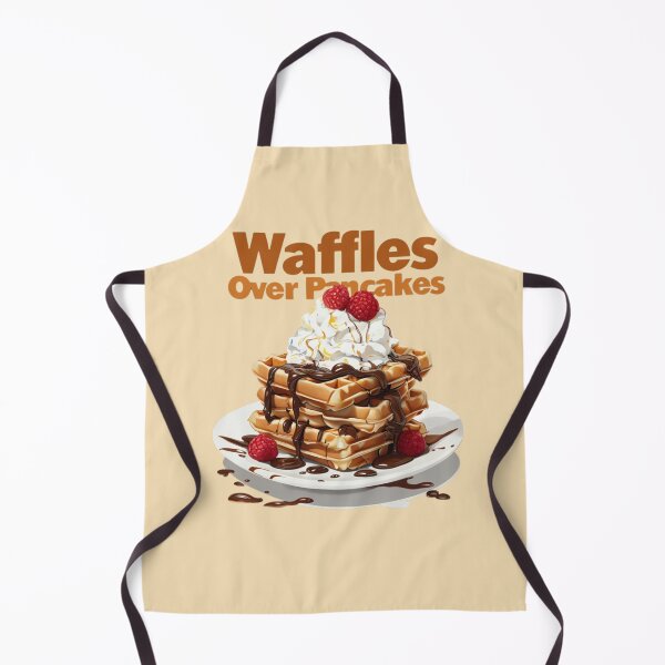 Item preview, Waffles Over Pancakes - Funny Foodie & Breakfast Lover Shirt designed and sold by TeesByOquad.