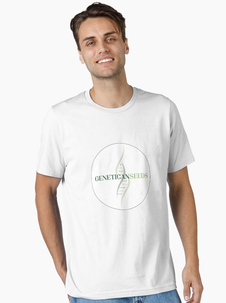 Thumbnail 1 of 7, Essential T-Shirt, Genetican Seeds designed and sold by Breeder-Steve.