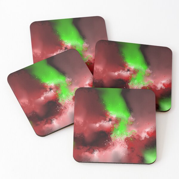 Item preview, Plants of Love - Red Green Abstract designed and sold by Joey Santiago.