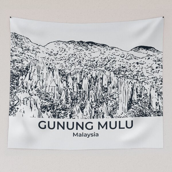 Item preview, Gunung Mulu National Park - Malaysia designed and sold by Lakeric Cityscapes.