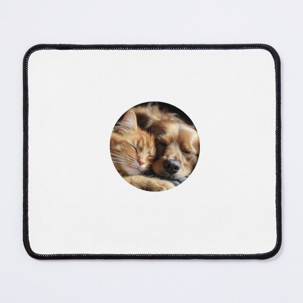 Item preview, cat and a dog sleeping designed and sold by Sunray9.