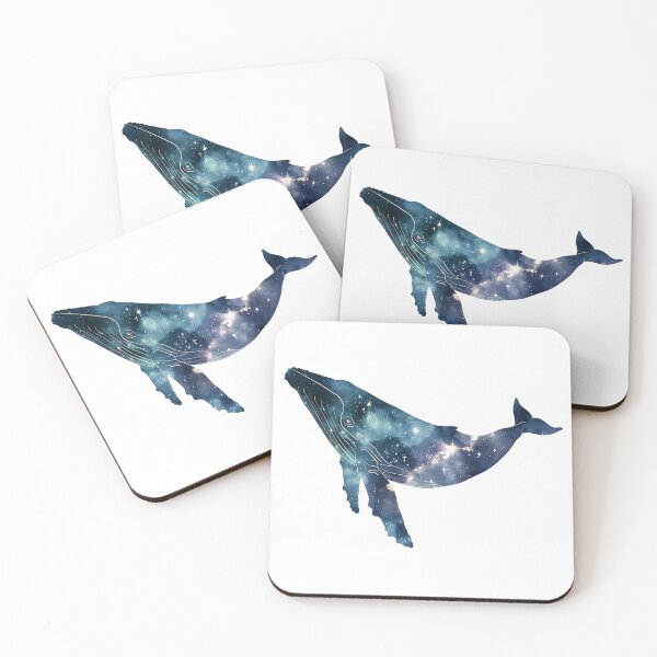Item preview, Cosmic Whale - Galaxy Space Art designed and sold by PandaKunst.