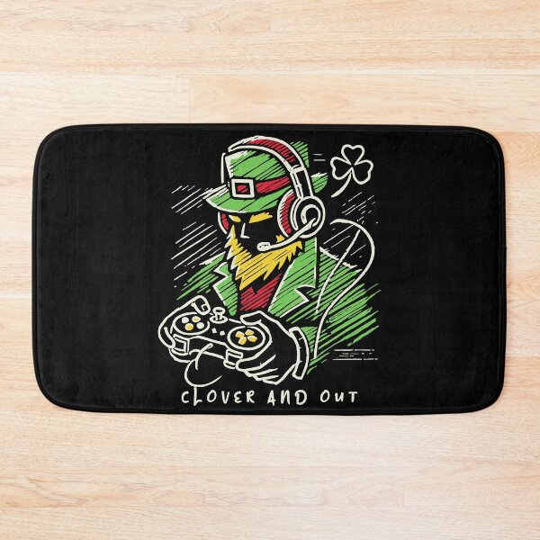 Item preview, St. Patrick's Day Gamer Clover And Out designed and sold by LuminOrb.