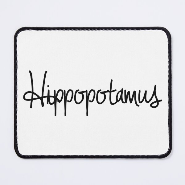 Item preview, Funny Hippopotamus designed and sold by Thomas Hudson.