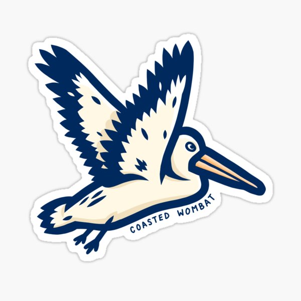 Item preview, Flying Pelican designed and sold by CoastedWombat.
