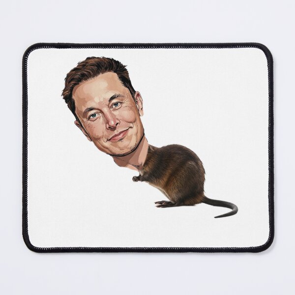 Item preview, Elongated Muskrat designed and sold by Pattern Unhinged.