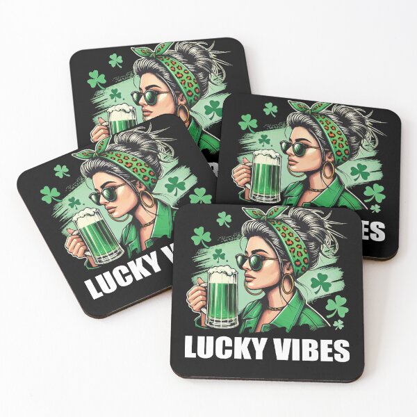 Item preview, St. Patrick's Day Lucky Vibes Stil designed and sold by LuminOrb.