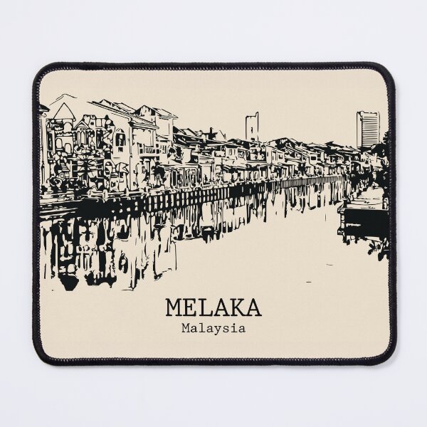 Item preview, Melaka - Malaysia designed and sold by Lakeric Cityscapes.